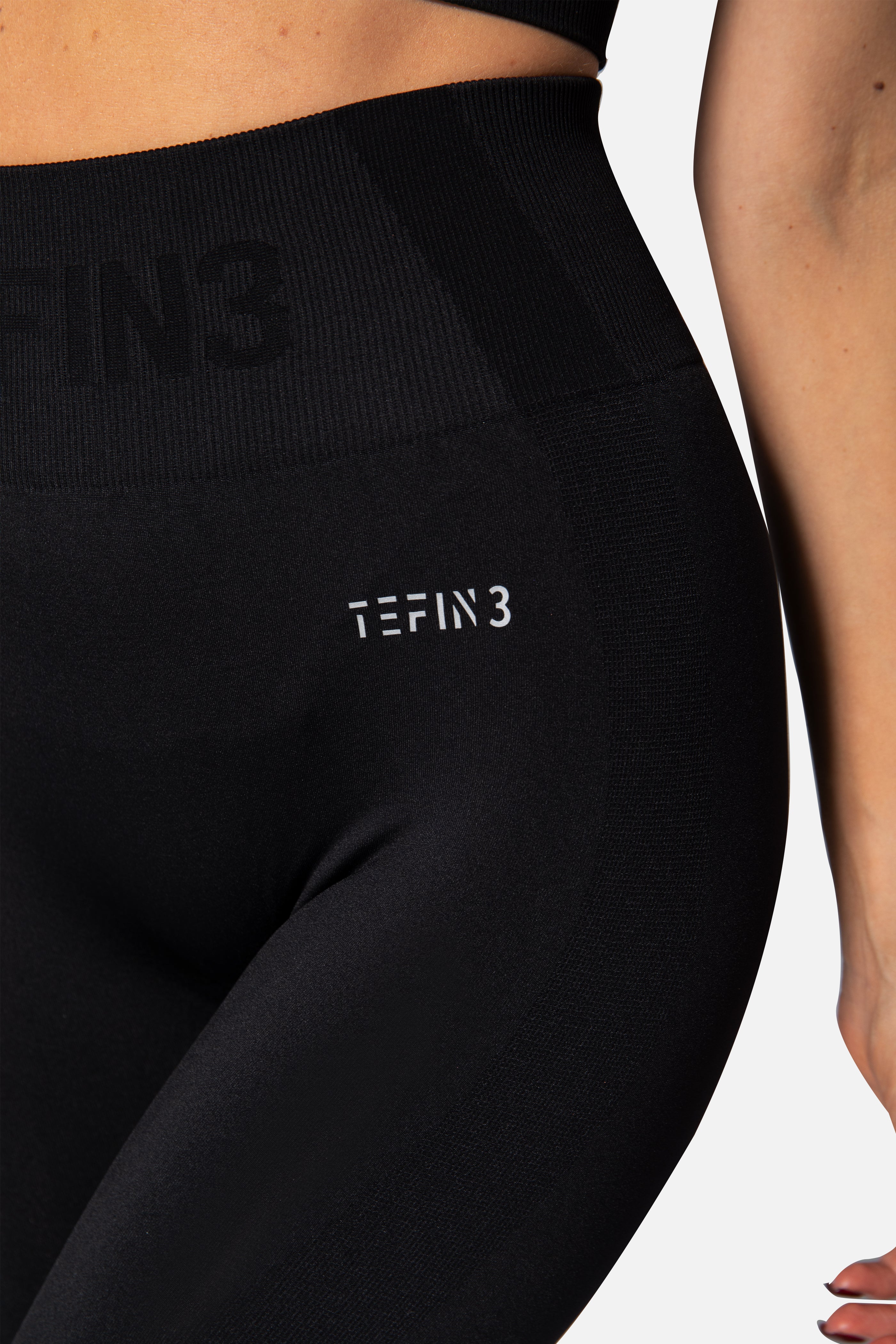 Comfy Seamless Leggings Tight Black（1）