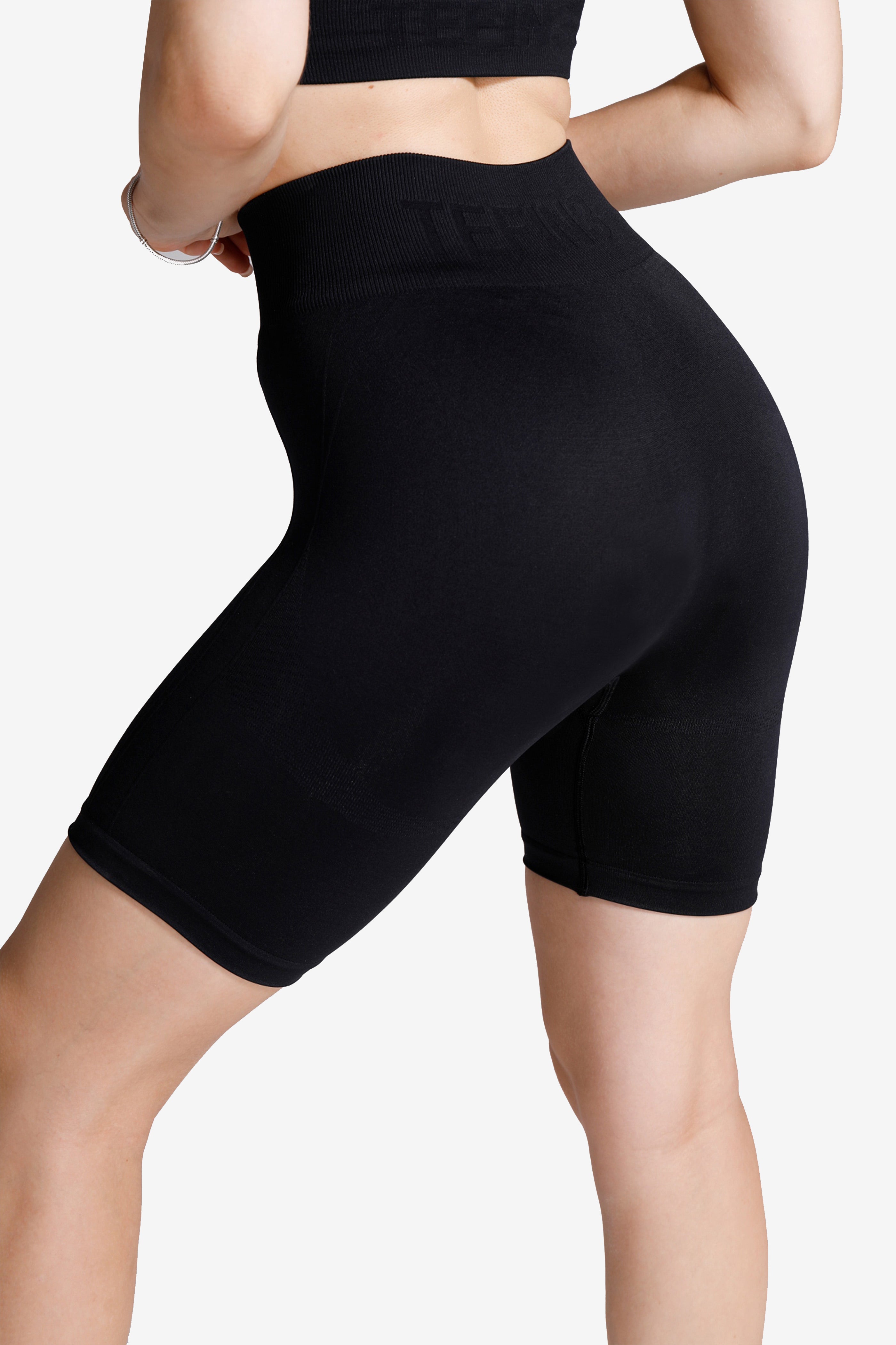 Comfy Seamless Workout Shorts Black