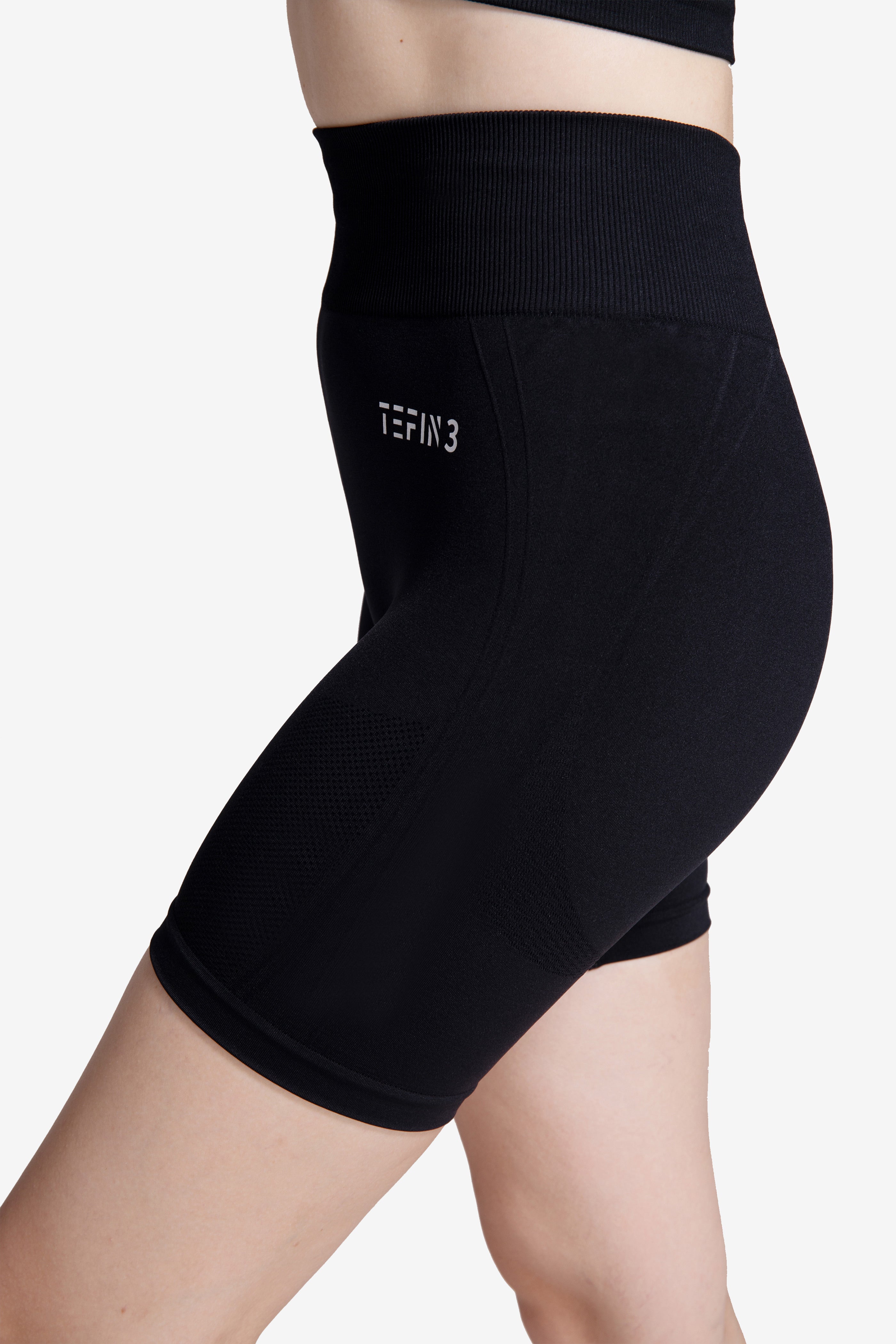 Comfy Seamless Workout Shorts Black