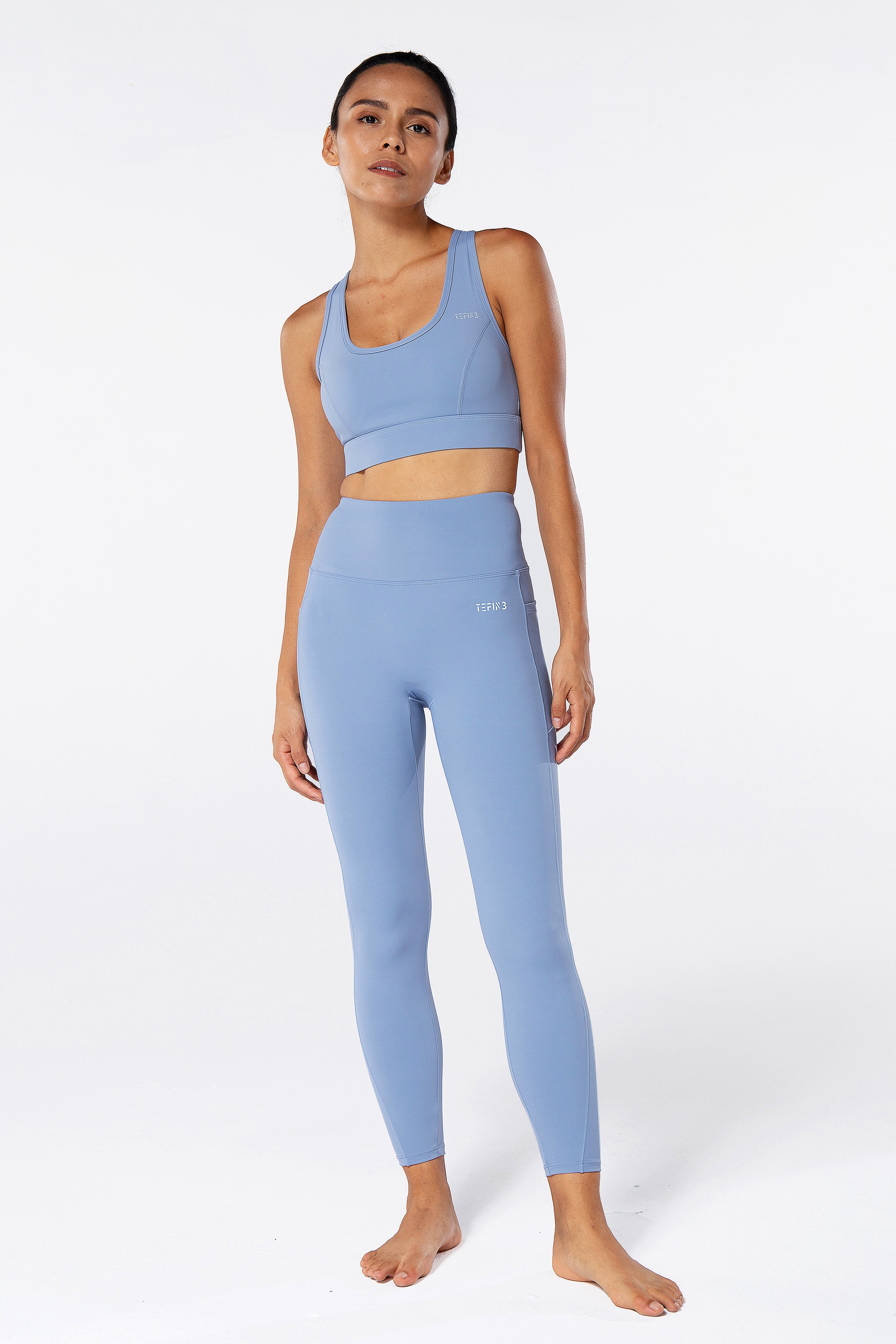 TEFIN3 Elas Leggings Training Blue (7)